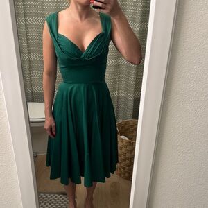Trashy Diva Teal Midi Dress
